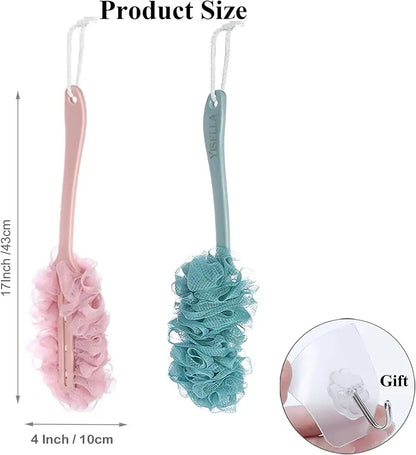 Shower Scrubber Loofah Sponge Bath Body Back Brush