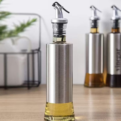 High Quality Transparent Glass Oil Bottle Kitchen Supplies