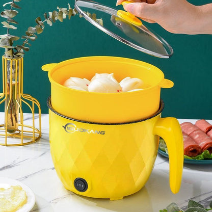Multifunctional Non-stick Mini Electric Rice Cooker Hotpot Cooking Pot 1.5 L