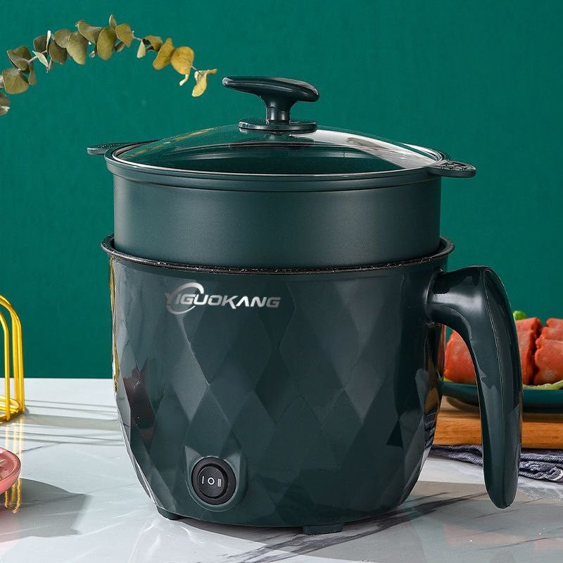 Multifunctional Non-stick Mini Electric Rice Cooker Hotpot Cooking Pot 1.5 L