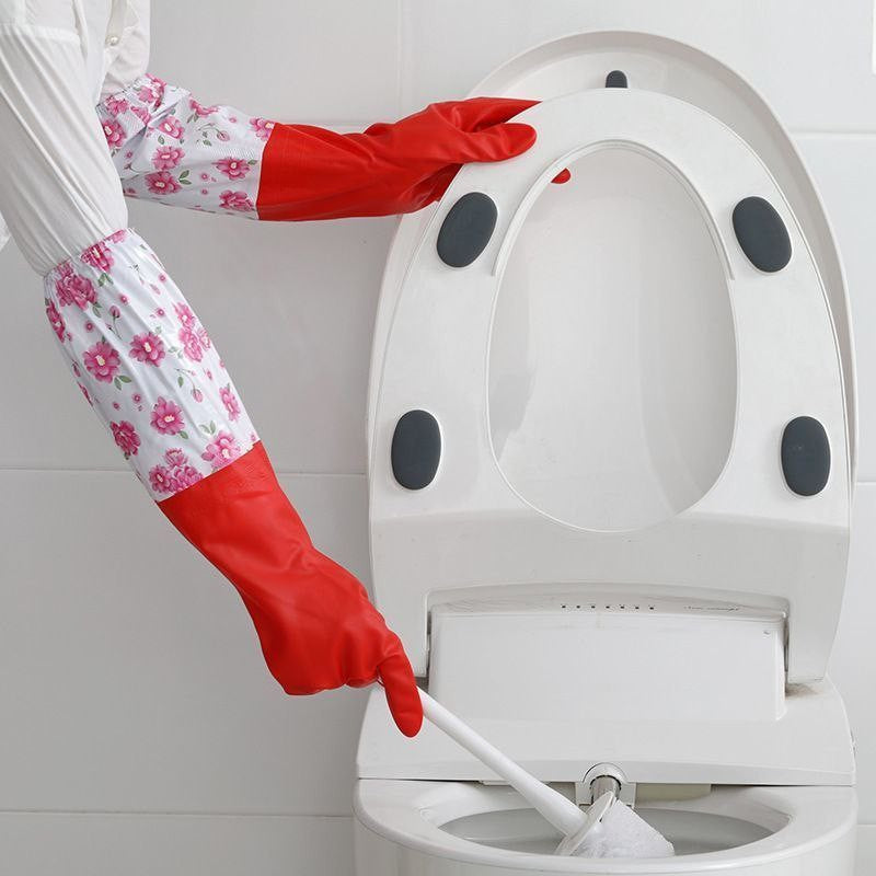 ওয়াটারপ্রুফ ডিশ ওয়াশিং এবং ক্লিনিং গ্লাভস